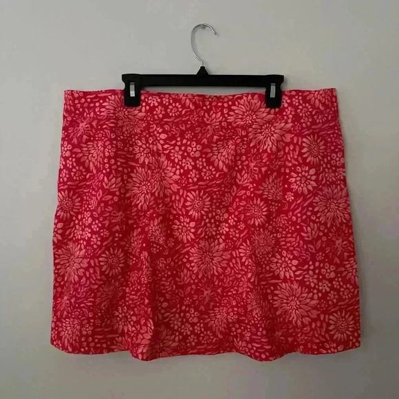 RipSkirt Hawaiian Red Floral Skirt Adjustable Wrap Beach Athletic Tropical XXL - Picture 5 of 7